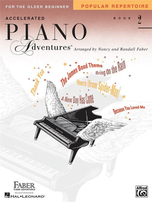 Accelerated Piano Adventures for the Older Beginner - Popular Repertoire Book 2 - 7171