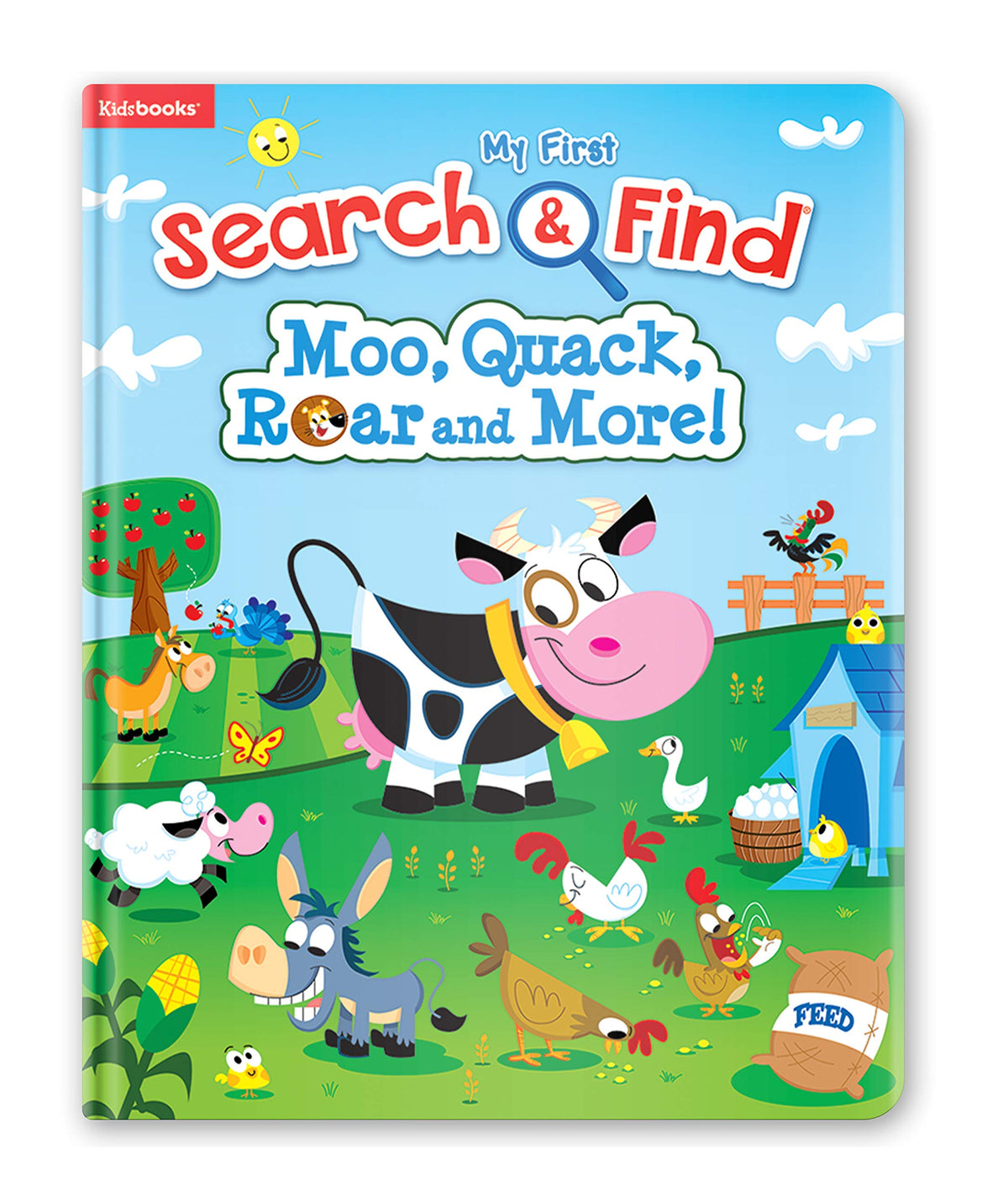 My First Search & Find: Moo, Quack, Roar and More! | Animal Seek & Find Picture Puzzle Book for Kids Ages 2+ | Learn Animals & Habitats