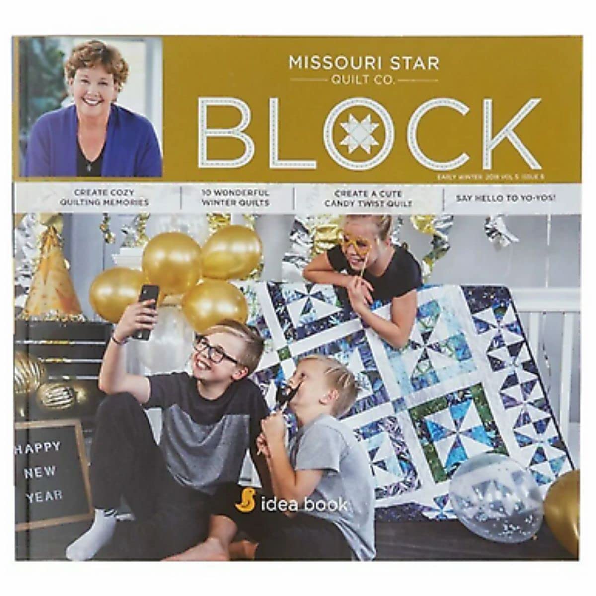 Missouri Star Block Quilt Magazine~Early Winter 2018 Vol 5 #6
