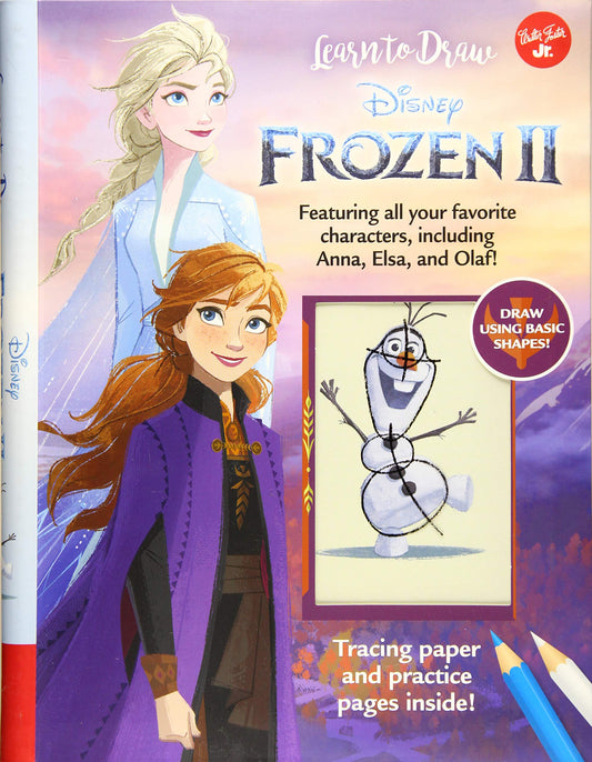 Learn to Draw Disney Frozen 2: Featuring all your favorite characters, including Anna, Elsa, and Olaf! (Licensed Learn to Draw) - 2624