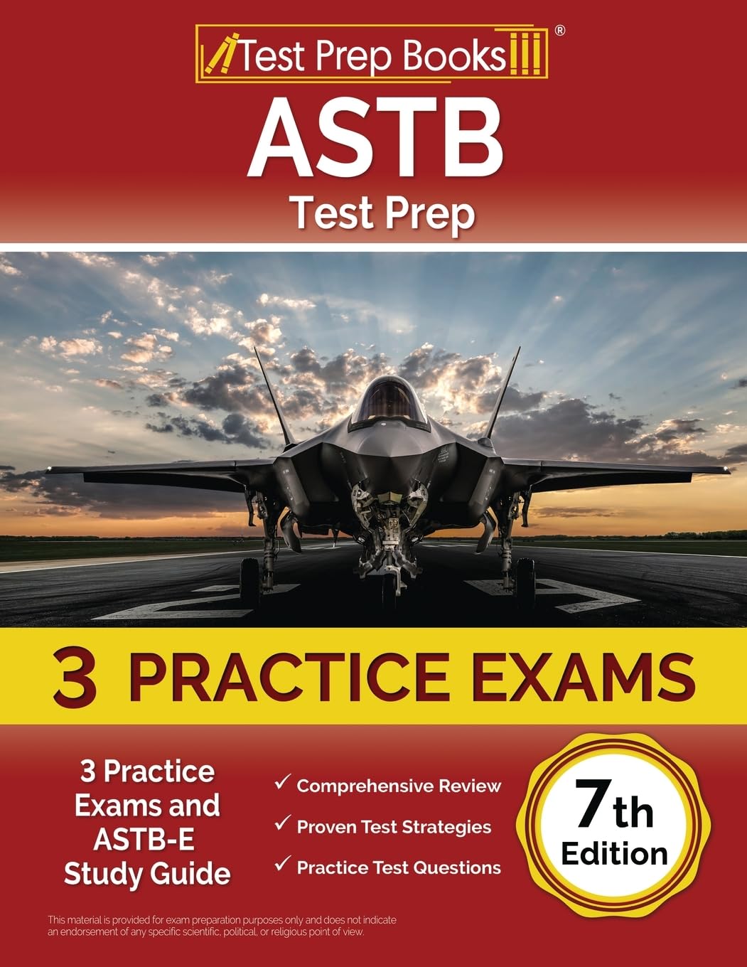 ASTB Test Prep: 3 Practice Exams and ASTB-E Study Guide: [7th Edition]