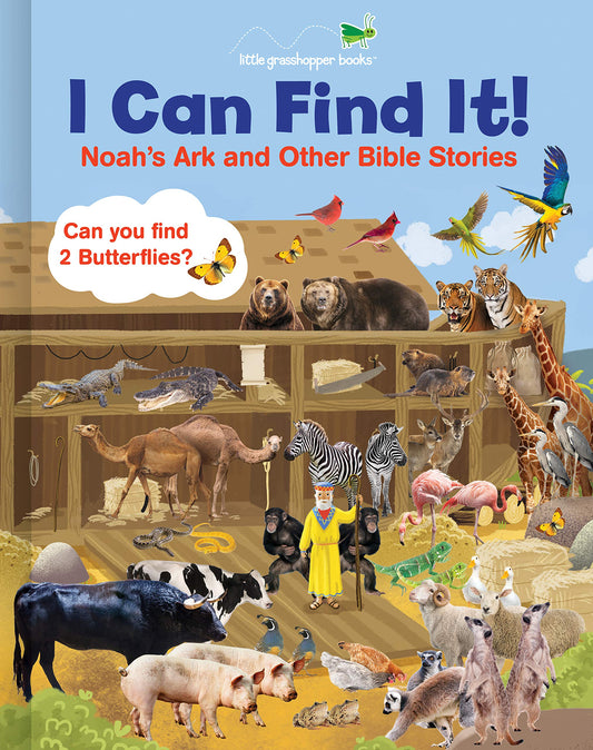 I Can Find It! Noah’s Ark and Other Bible Stories (Large Padded Board Book) - 8210