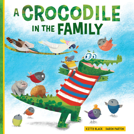 A Crocodile in the Family (Happy Fox Books) A Charming, Heartwarming Children's Picture Book about Blended Families & Adoption, with Messages of Acceptance, Inclusion, and Belonging, for Kids Ages 4-8 - 6840