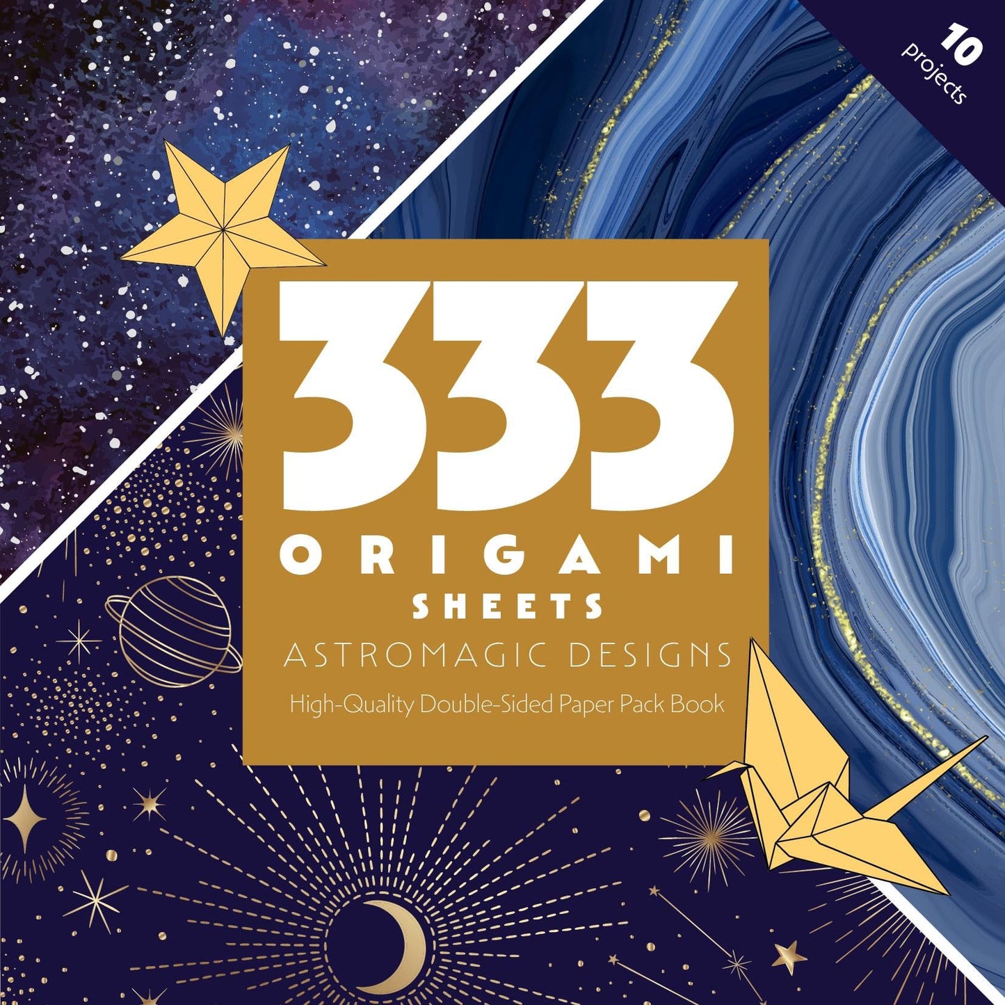 333 Origami Sheets Astro Magic Designs: High-Quality Double-Sided Paper Pack Book