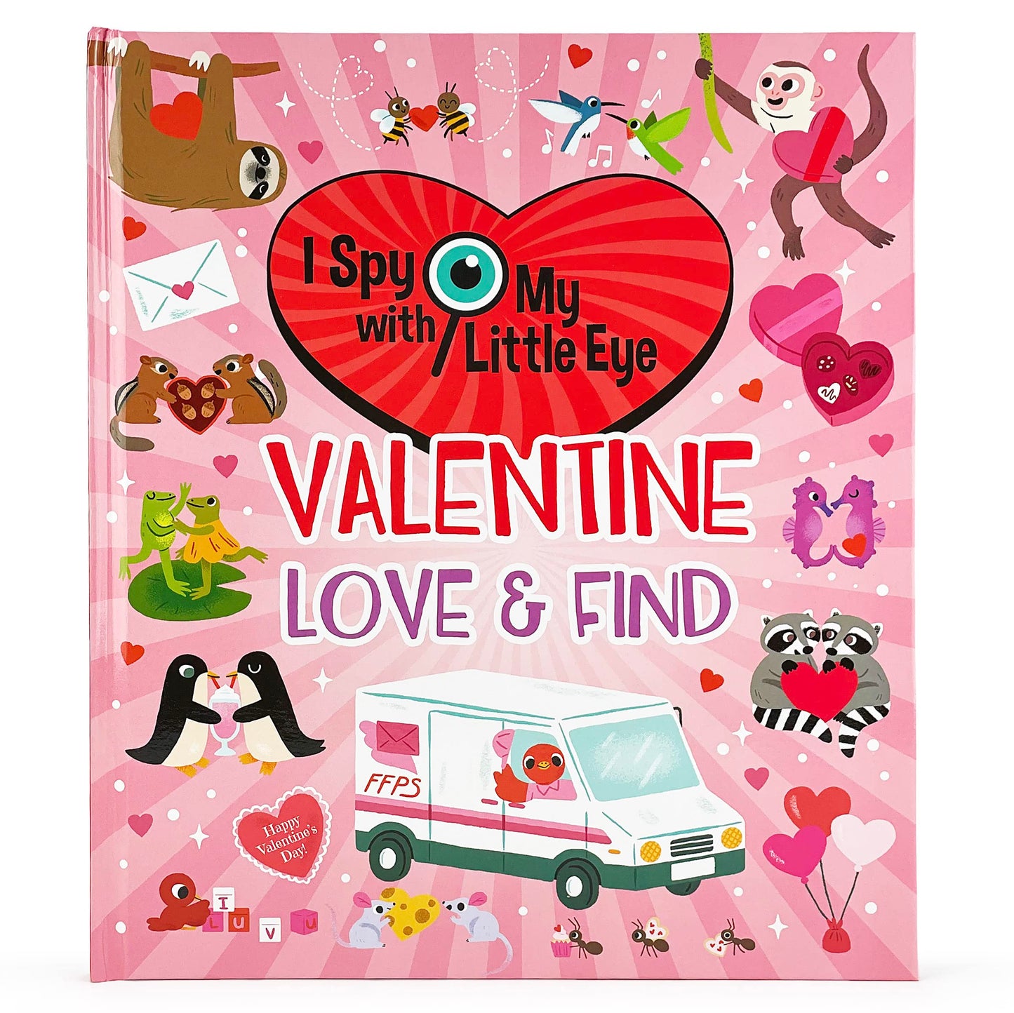 Valentine Love & Find - I Spy With My Little Eye Kids Search, Find, and Seek Activity Book, Ages 3, 4, 5, 6+