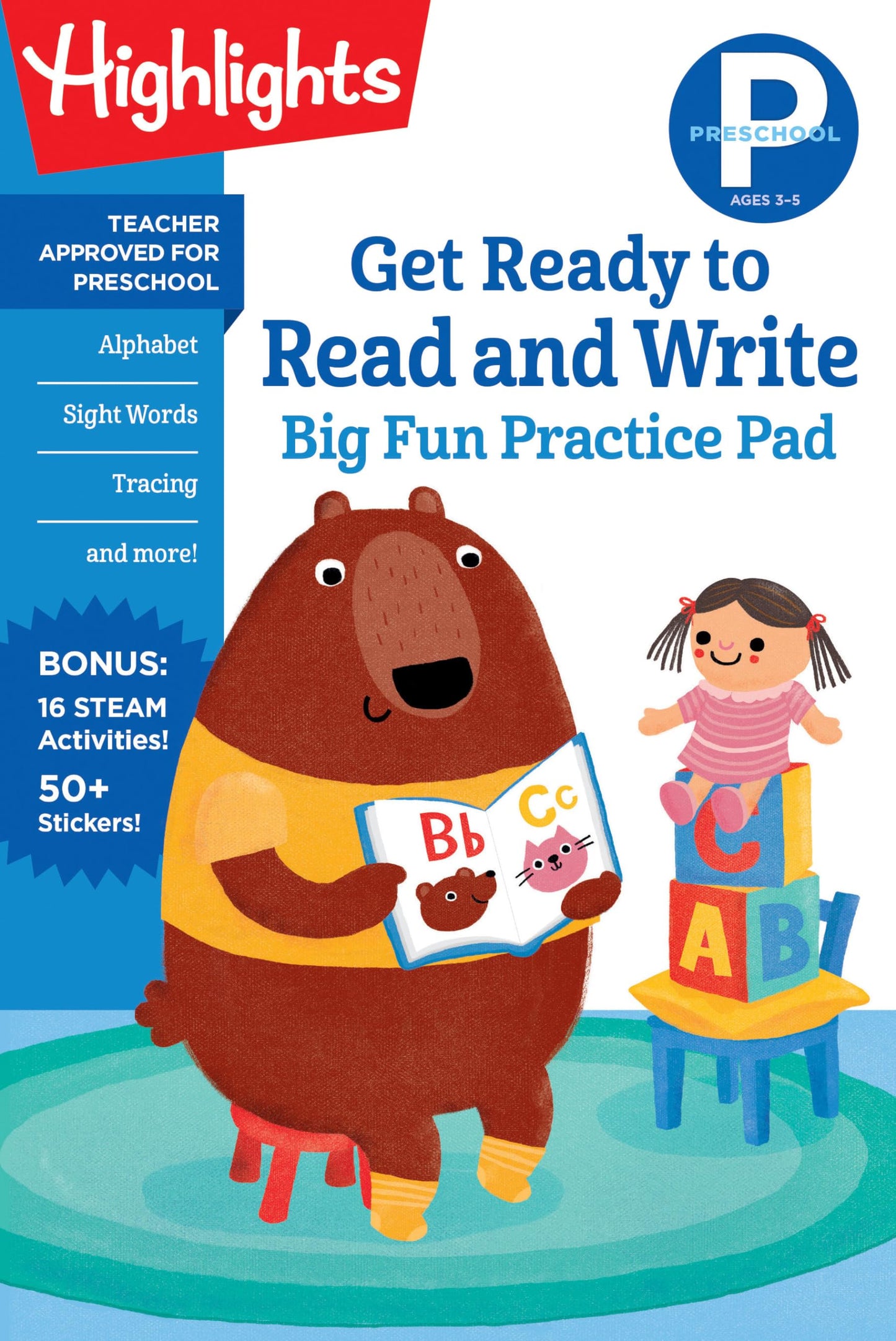 Preschool Get Ready to Read and Write Big Fun Practice Pad (Highlights Big Fun Practice Pads)
