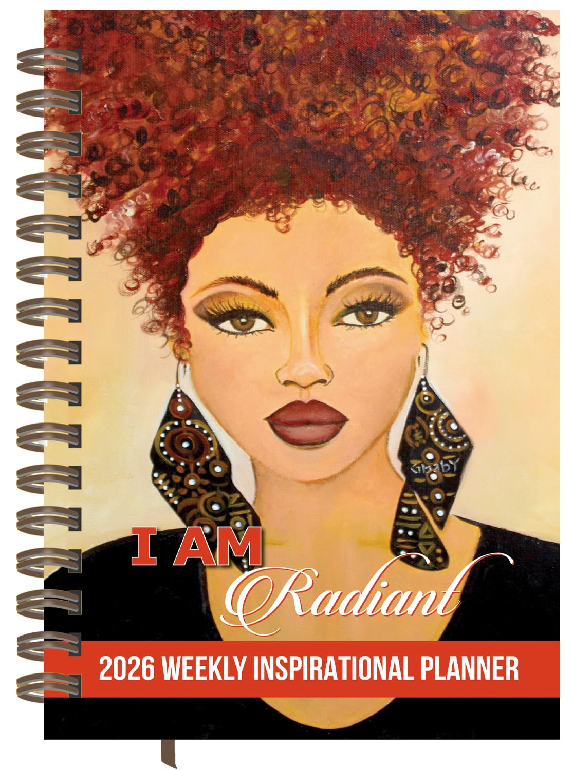 Shades of Color I Am Radiant 2026 Weekly Inspirational Planner