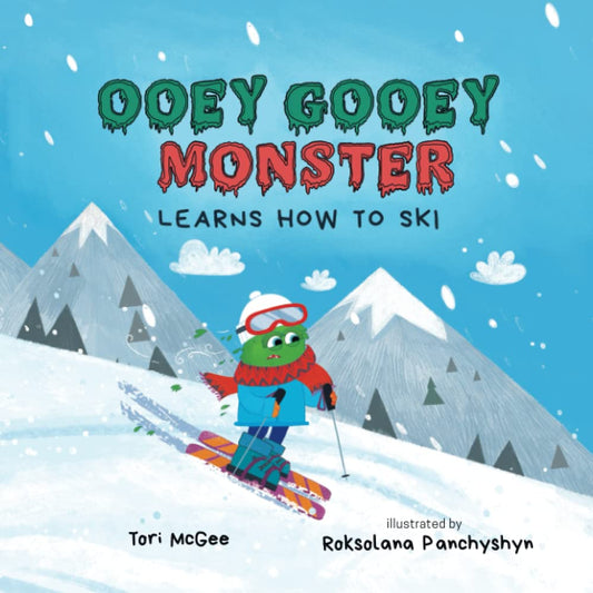 Ooey Gooey Monster: Learns How to Ski - 6448