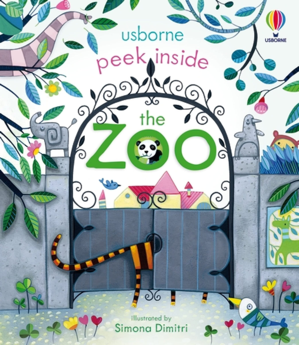 Peek Inside The Zoo: A Delightful Interactive Flap Book About Zoo Animals for Children (Ages 3-5)