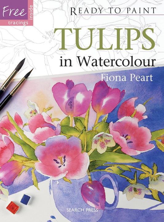 Tulips in Watercolour (Ready to Paint the Masters) - 7067