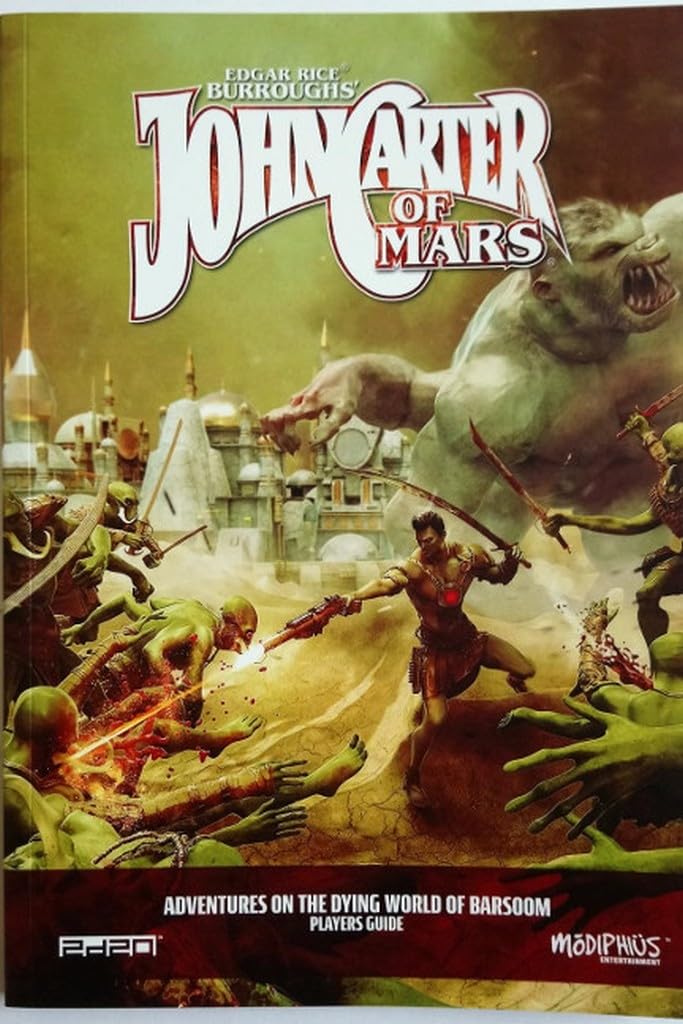 Modiphius John Carter of Mars: Player's Guide - Core Rulebook RPG