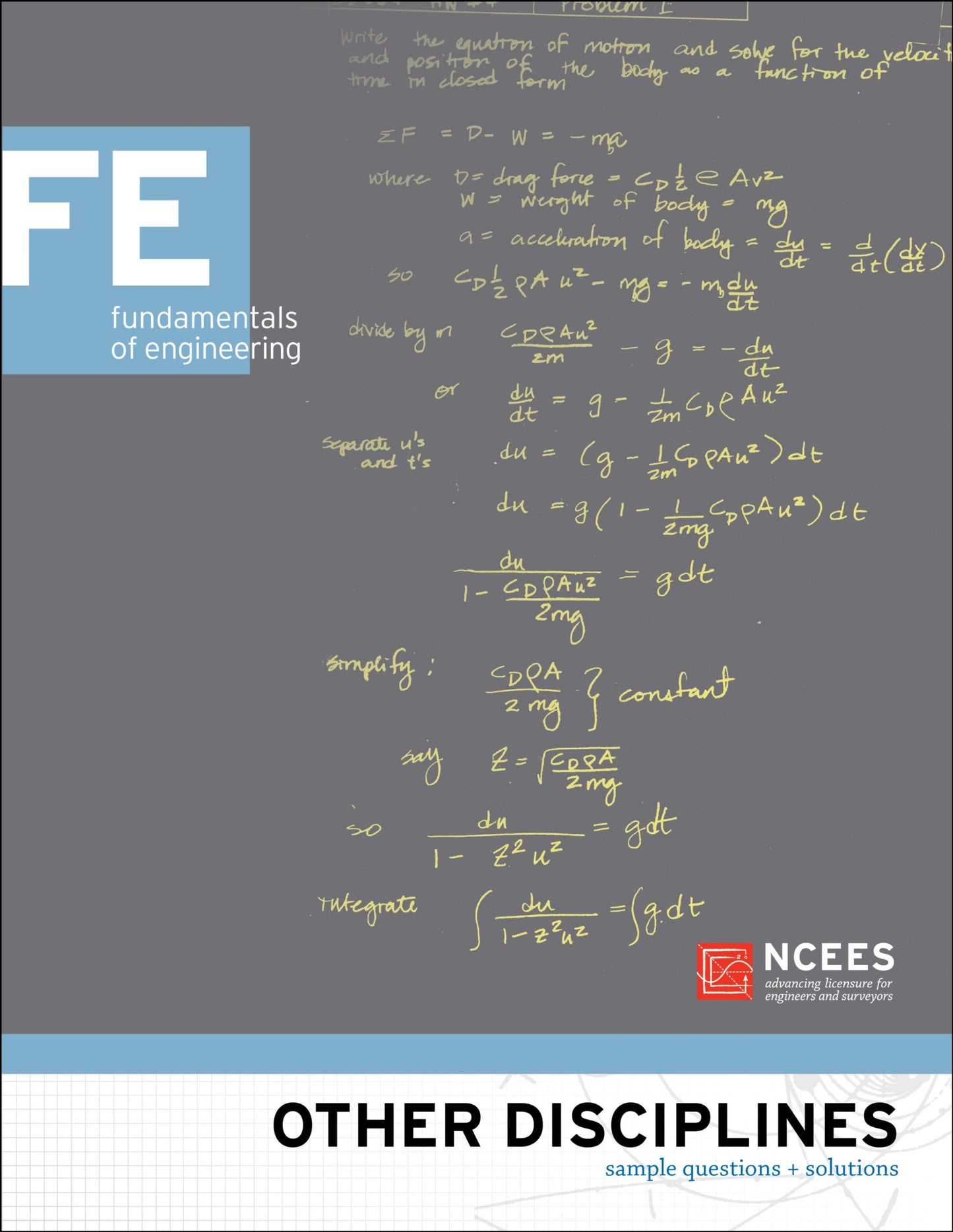 Other Disciplines: FE Sample Questions and Solutions