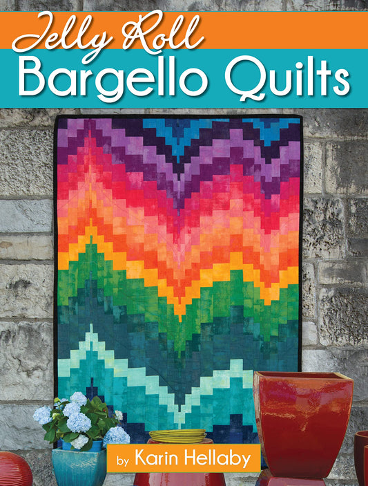 Jelly Roll Bargello Quilts (Landauer) Clear How-To Instructions for a Beginner-Friendly, Easy-to-Learn Technique to Create a Mesmerizing Optical Illusion of Graceful Movement, Waves, & Curves - 2382