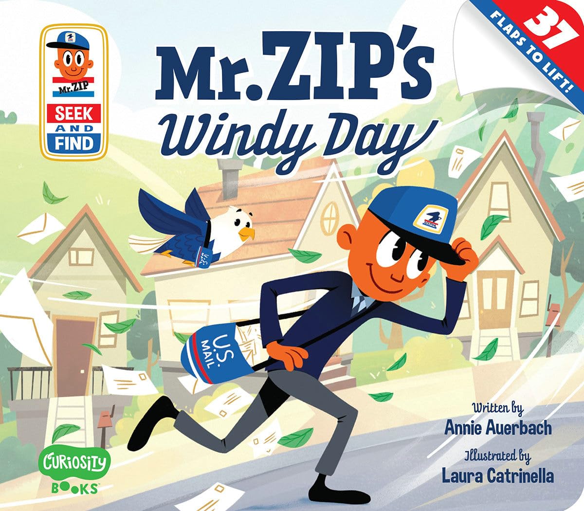 Mr. ZIP’s Windy Day (Mr. Zip Seek and Find: Curiosity Books)
