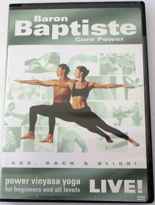 Baron Baptiste Core Power Live!: Power Vinyasa Yoga for Beginners and All Levels [DVD] - 4932