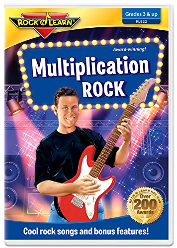 Multiplication Rock DVD by Rock 'N Learn - 6423