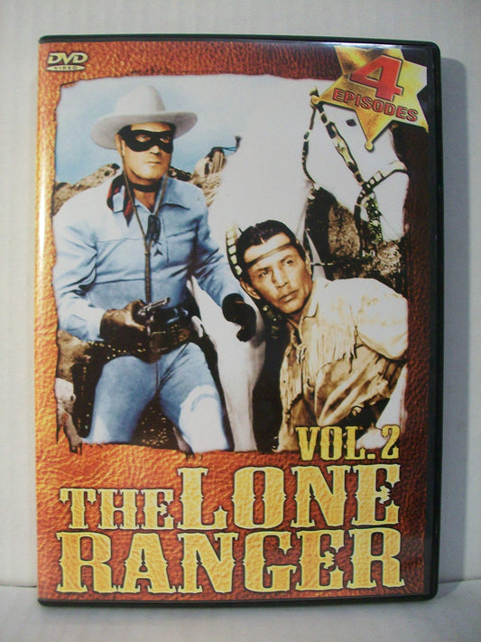 The Lone Ranger, Vol. 2: Rustler's Hideout/War Horse/Pete and Pedro/The Renegades [DVD]