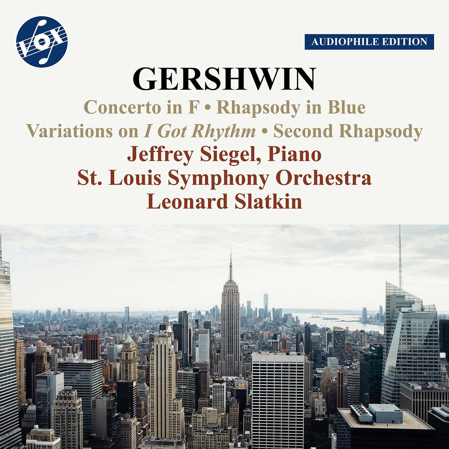 Piano Concerto in F Rhapsody No. 2 I Got Rhythm - 7030
