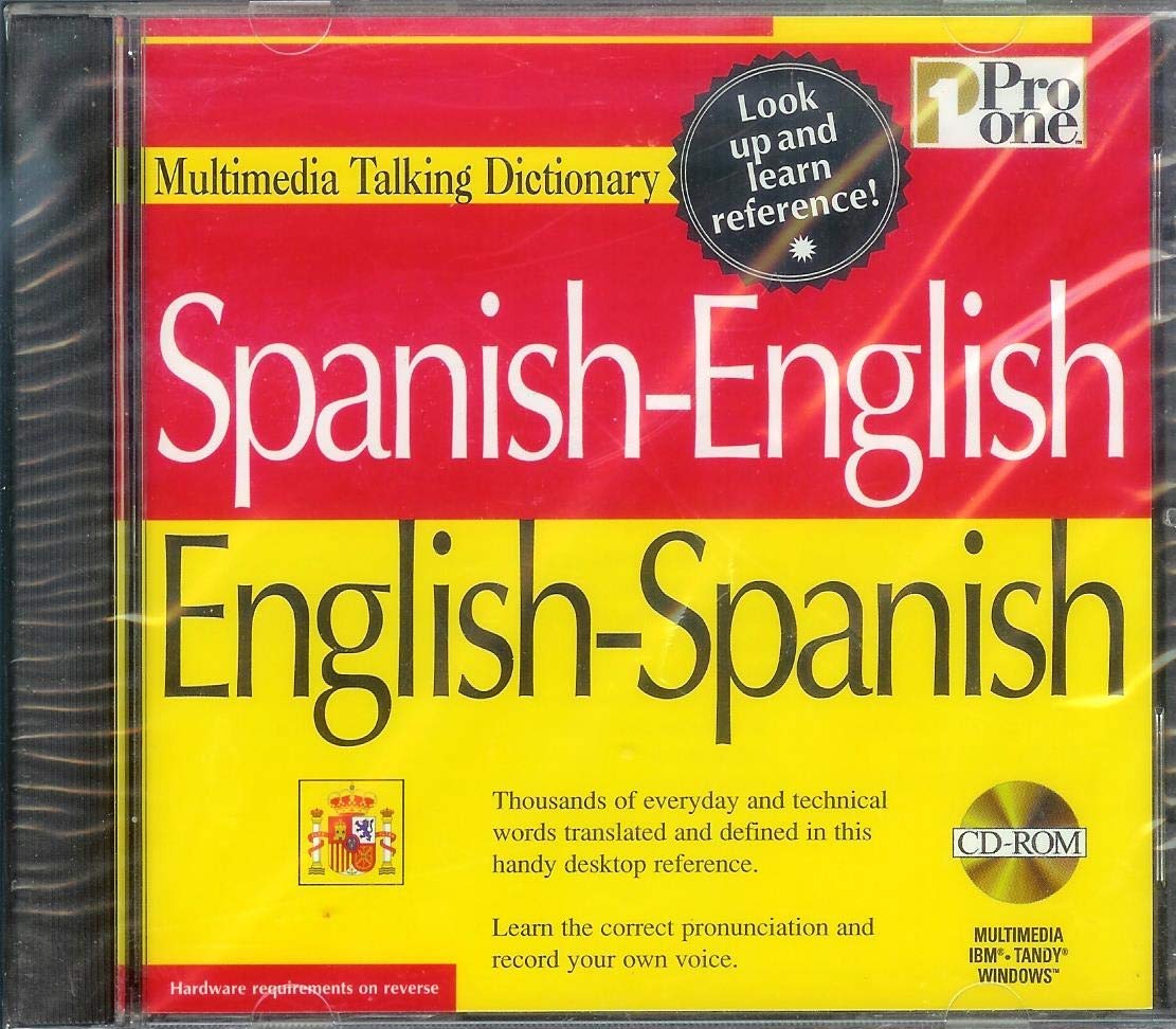 Spanish-English/English-Spanish Multimedia Talking Dictionary