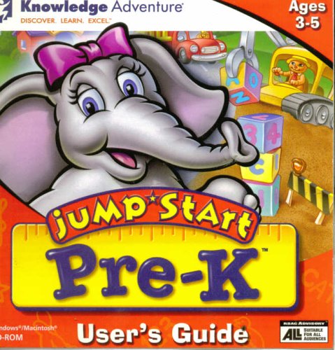 Jump*Start Pre-K for Ages 3-5, CD-ROM for Windows and Macintosh