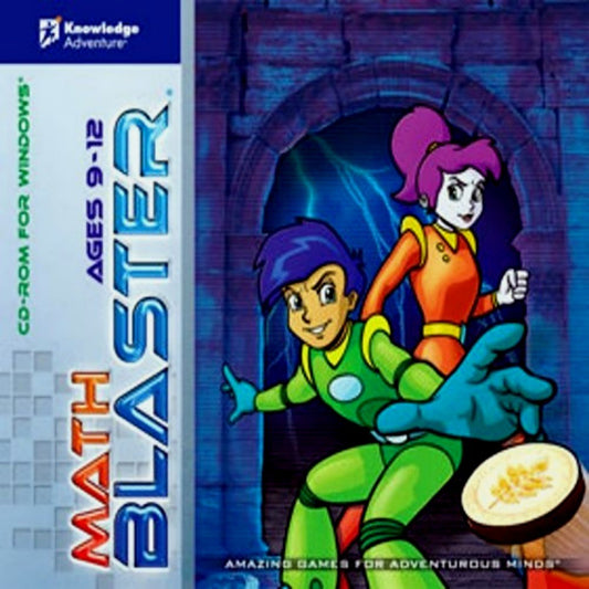 Knowledge Adventure Math Blaster Ages 9-12 - 3793