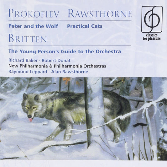 Prokofiev: Peter and the Wolf / Britten: The Young Person's Guide to the Orchestra / Rawsthorne: Practical Cats - 8450