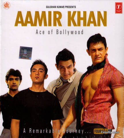 Aamir Khan ... Ace of Bollywood (4 CD set) (Bollywood Movies Songs / Hindi Songs Compilation) - 6452