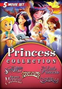 Princess Collection (Little Mermaid, Pocahontas, Cinderella, Snow White, Little Princess) - 2962