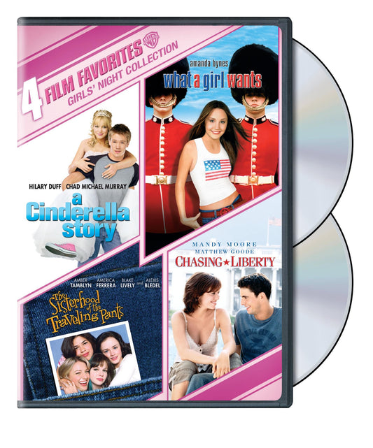 4 Film Favorites: Girls' Night Collection (A Cinderella Story / Chasing Liberty / Sisterhood of the Traveling Pants / What a Girl Wants) - 3062