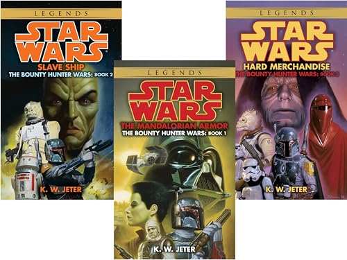 The Bounty Hunter Wars Trilogy (The Mandalorian Armor, Slave Ship, Hard Merchandize, 3 books)