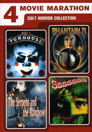 4 Movie Marathon: Cult Horror Collection (The Funhouse / Phantasm II / The Serpent and the Rainbow / Sssssss)