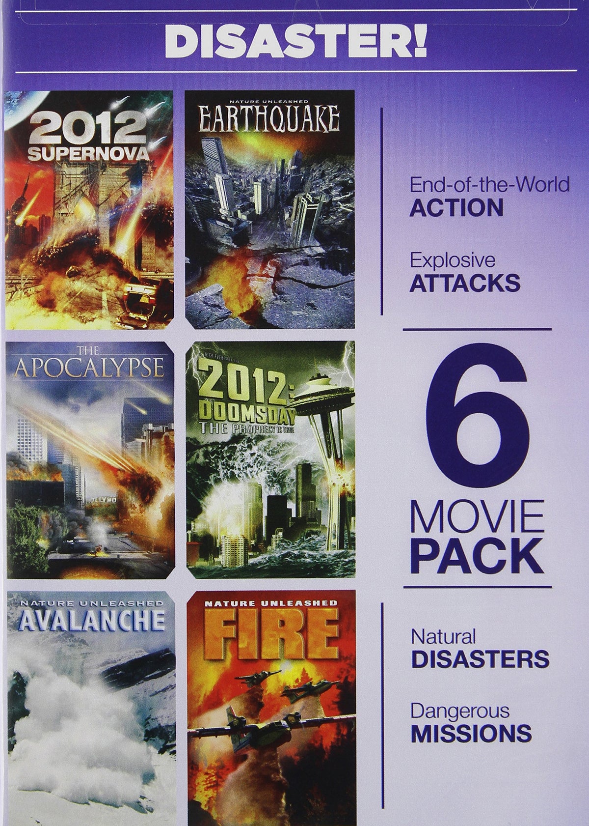 6-Movie Pack: Disaster!