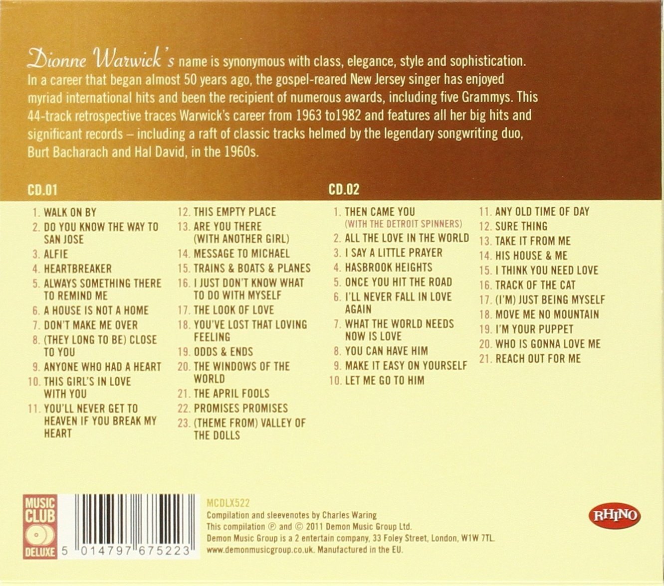 The Essential by Dionne Warwick