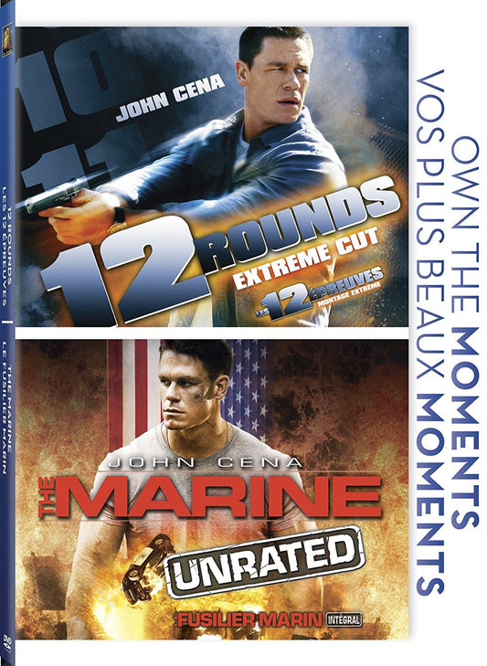 12 Rounds / The Marine DVD John Cena Own The Moments