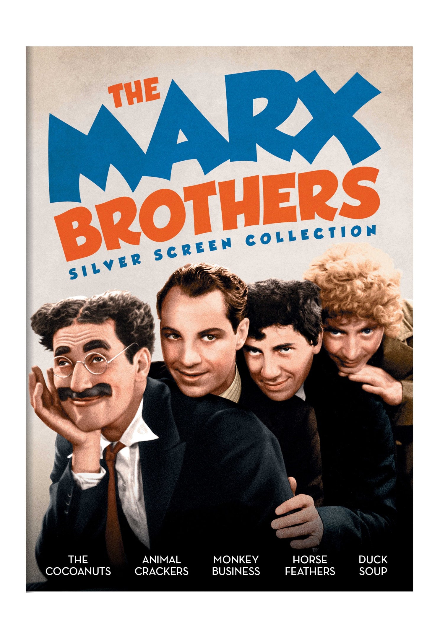 The Marx Brothers Silver Screen Collection (The Cocoanuts / Animal Crackers / Monkey Business / Horse Feathers / Duck Soup) [DVD]