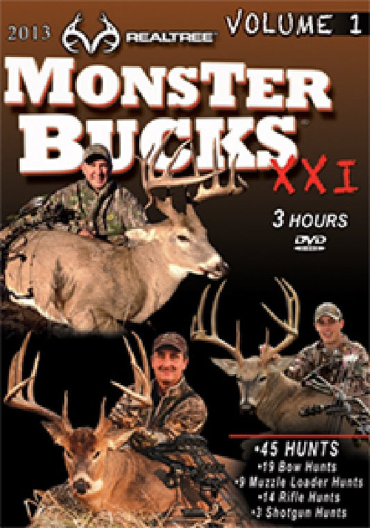 Realtree Outdoor Productions Monster Bucks XXI Volume 1 DVD - 8219