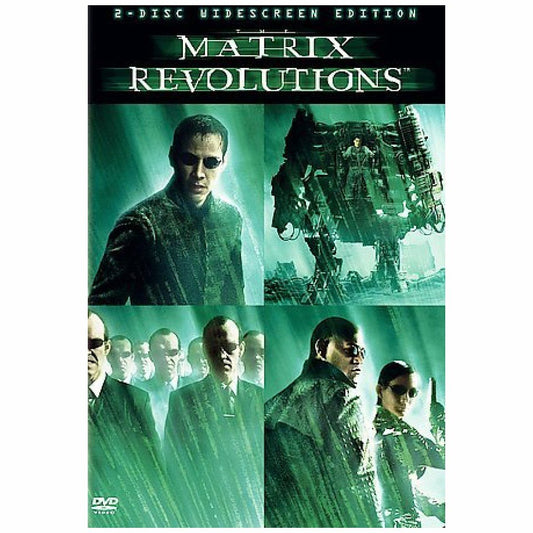 MATRIX REVOLUTIONS (DVD/WS/2 DISC/FR&SP-SUB/DVD-ROM FEATURES) NLA - 1359