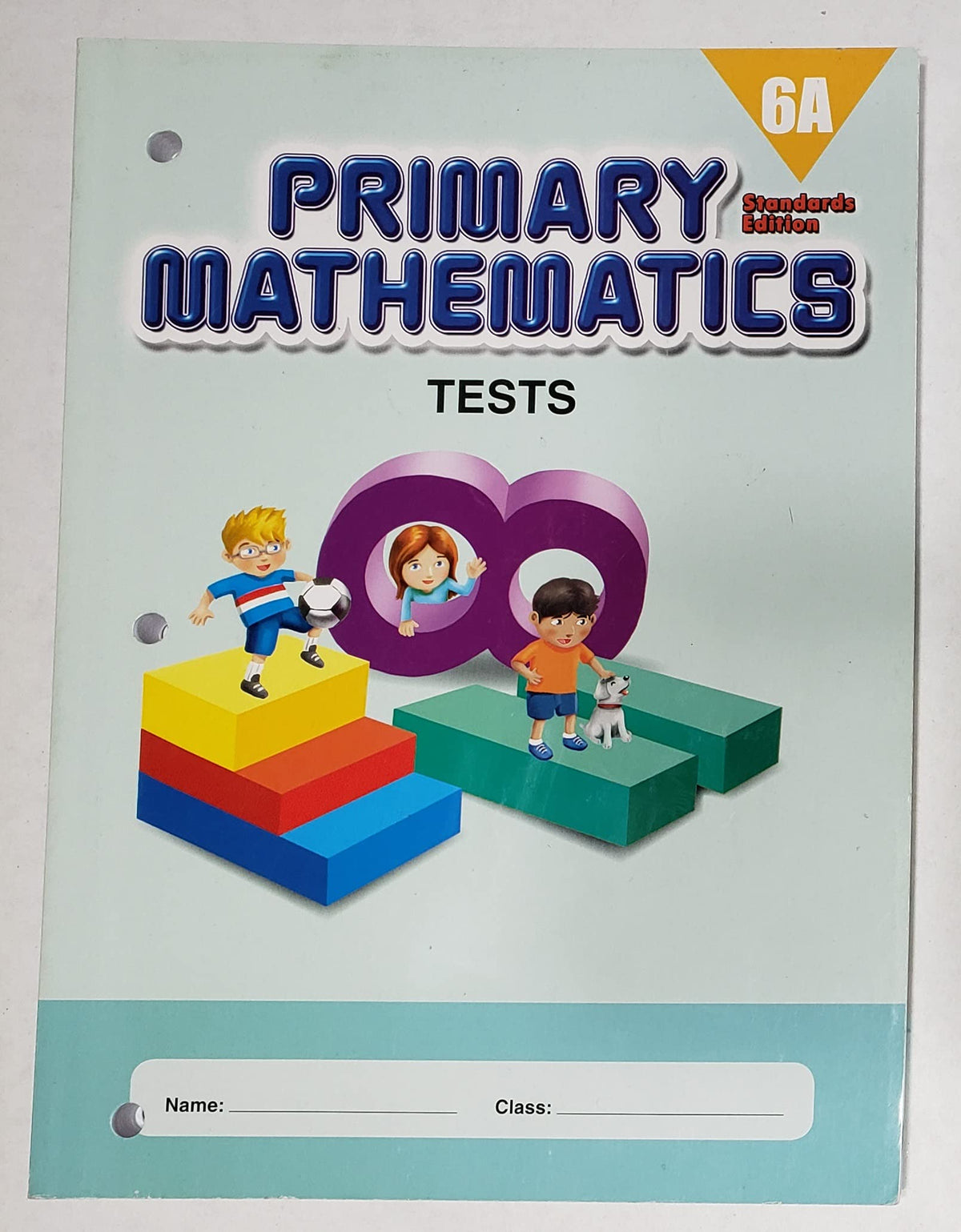 Primary Mathematics 6A Tests Std. Edition (PMSTDTST6A) by Singaporemath.com Inc.