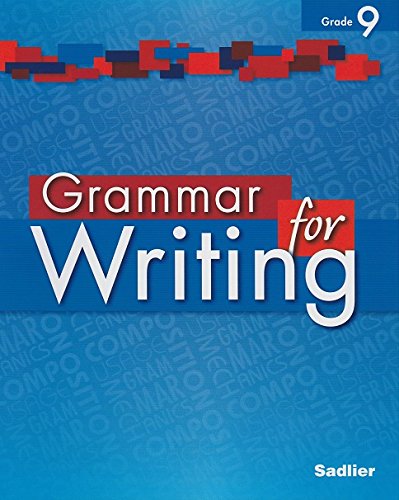 Grammar for Writing,  Common Core Enriched Edition, Grade 9