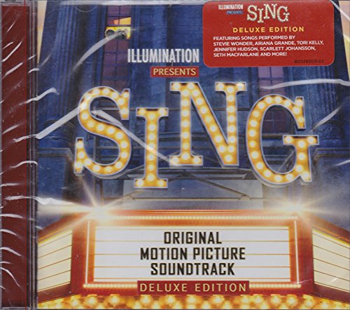 SING - Original Motion Picture Soundtrack CD+2 BONUS Tracks 2016 TARGET EXCLUSIVE