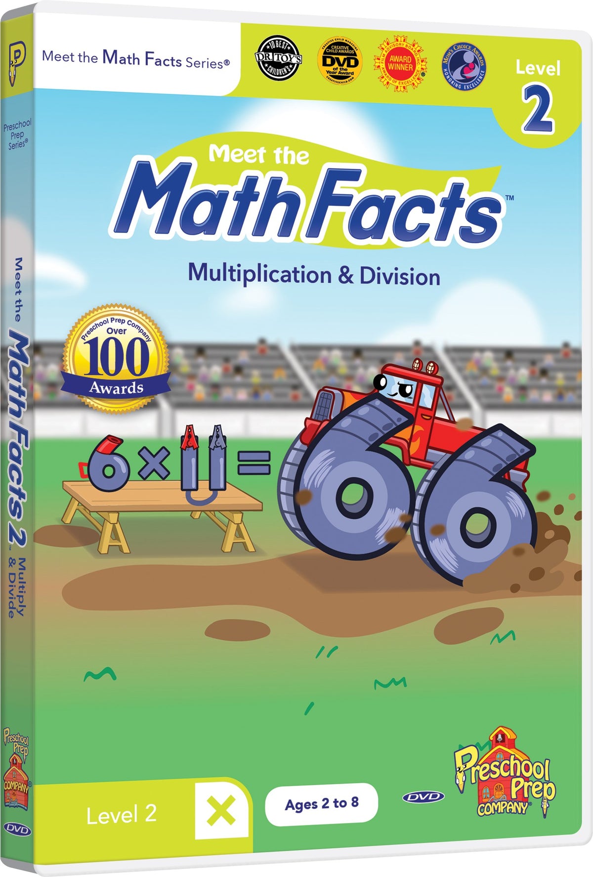 Meet the Math Facts - Multiplication & Division Level 2 DVD
