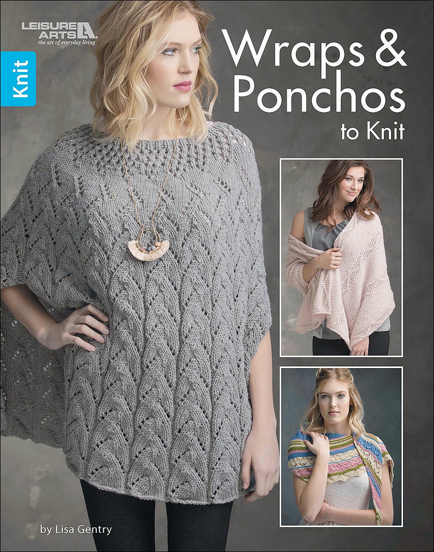 Leisure Arts 7114 Wraps and Ponchos to Knit