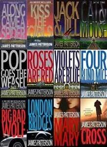 Patterson's Complete 25-book ALEX CROSS Series -- From "Along Came a Spider" through "The People vs Alex Cross" - 5840