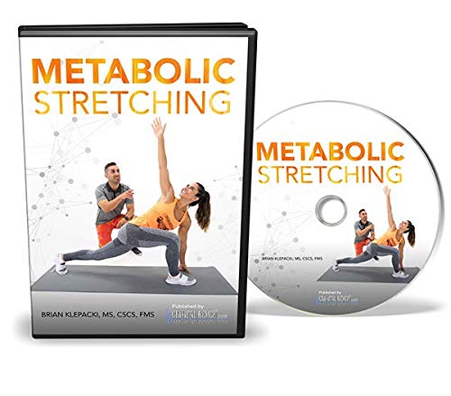CRITICAL BENCH Metabolic Stretching Workout DVD - Improve Flexibility, Increase Mobility, and Burn Body Fat with Dynamic, Low Impact, At Home Exercises