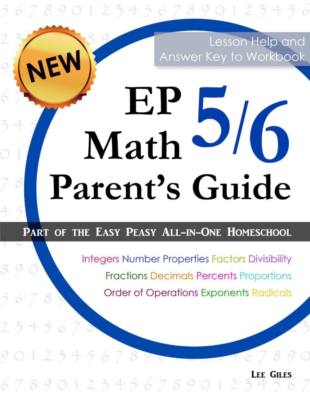EP Math 5/6 Parent's Guide: Part of the Easy Peasy All-in-One Homeschool