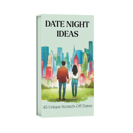 Love The City Date Night Ideas | 45 Scratch-Off Date Cards for Fun & Romantic Adventures | QR Code on Each Card for More Date Ideas and Tips for Couples, Wife, Husband, Boyfriend or Girlfriend - 3091