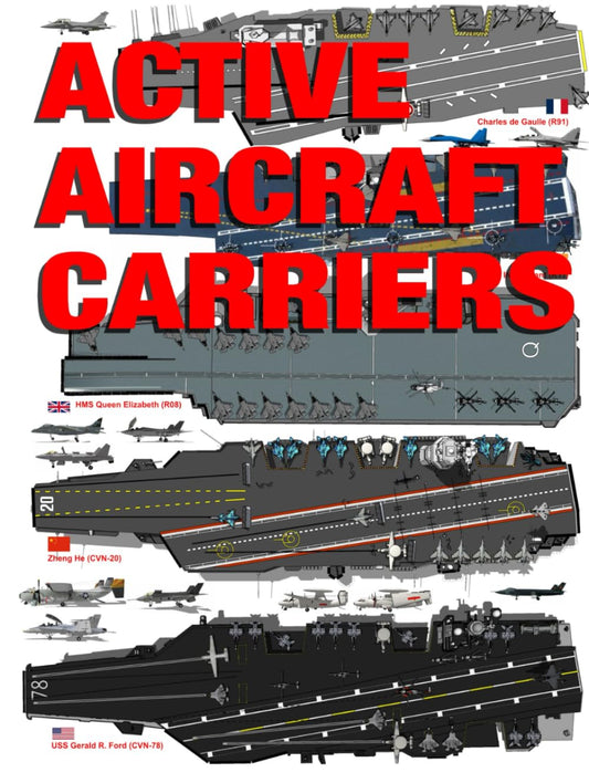 Active Aircraft Carriers: Printed in Colour