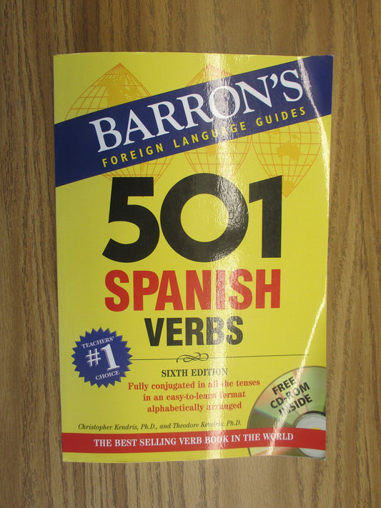 Barron's 501 Spanish Verbs (Spanish Edition) - 4674