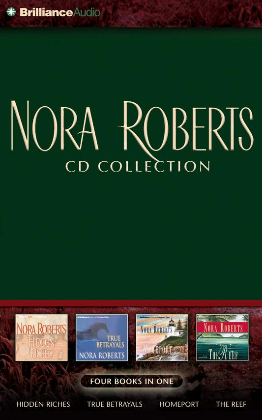 Nora Roberts CD Collection 2: Hidden Riches, True Betrayals, Homeport, The Reef - 7311