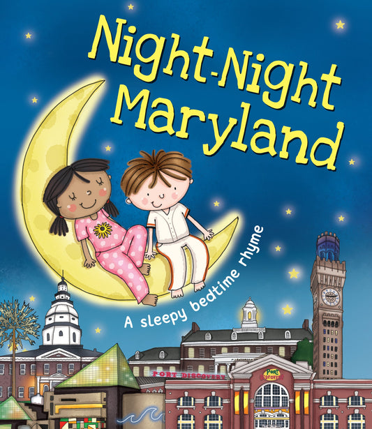 Night-Night Maryland: A Sweet Goodnight Board Book for Kids and Toddlers - 2573
